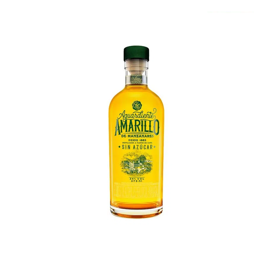 Aguardiente Amarillo De Manzanares 375ml